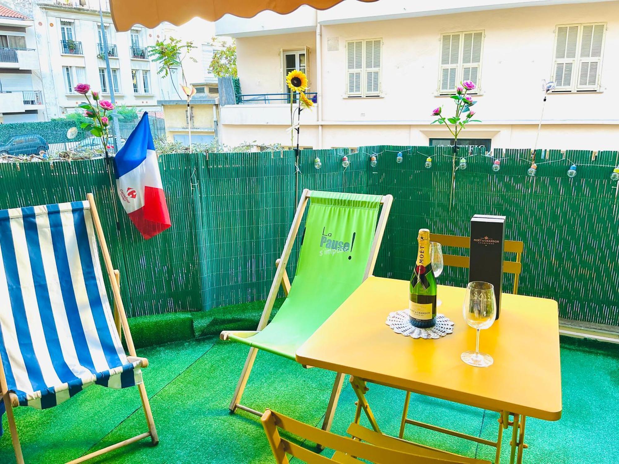 Confortable A Centre Cote Bel Terrasse Paddle Leilighet