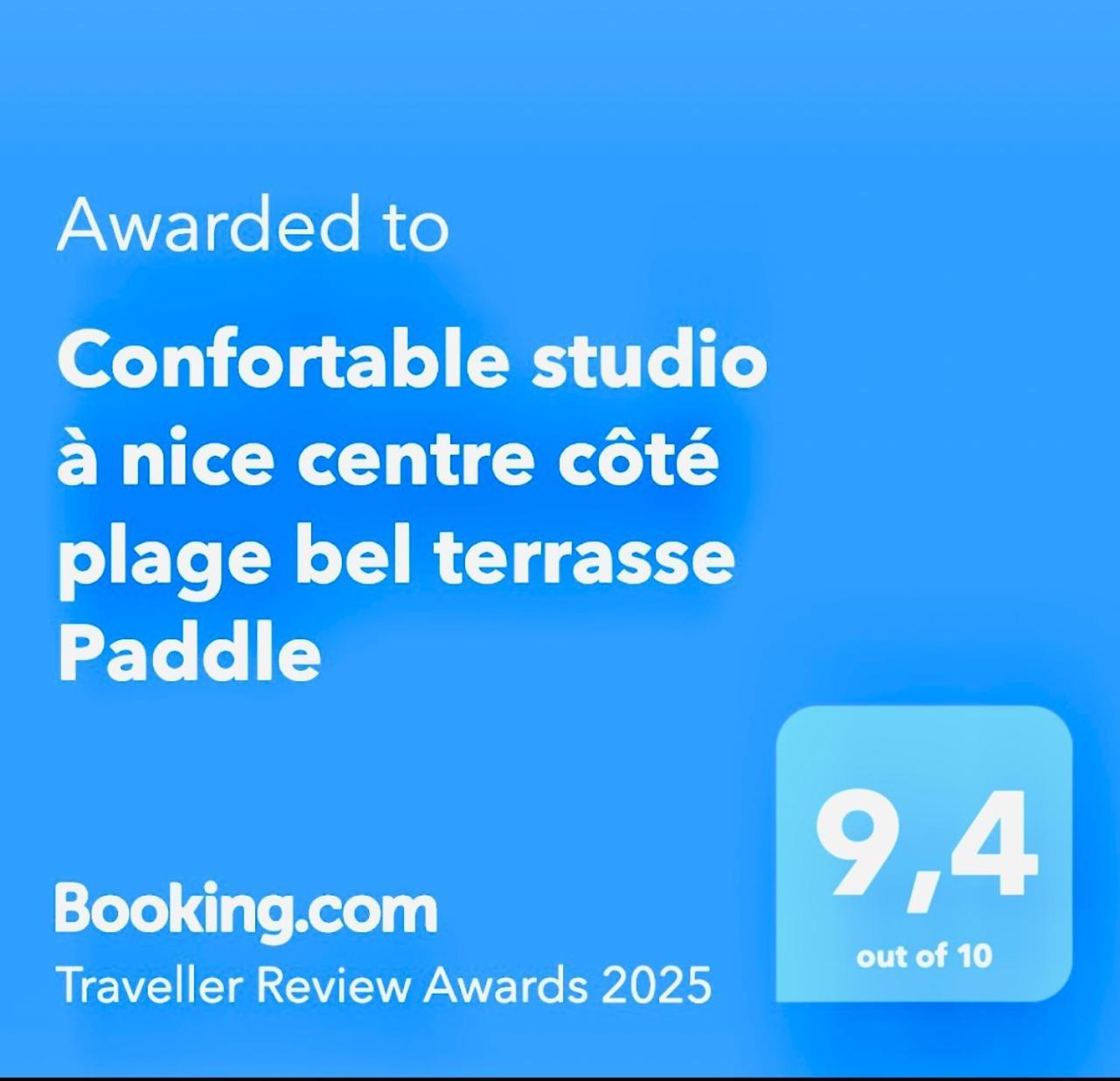 Confortable A Centre Cote Bel Terrasse Paddle Leilighet